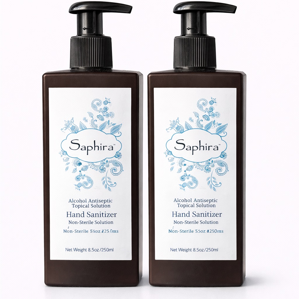 Brown Hand Sanitizer Set